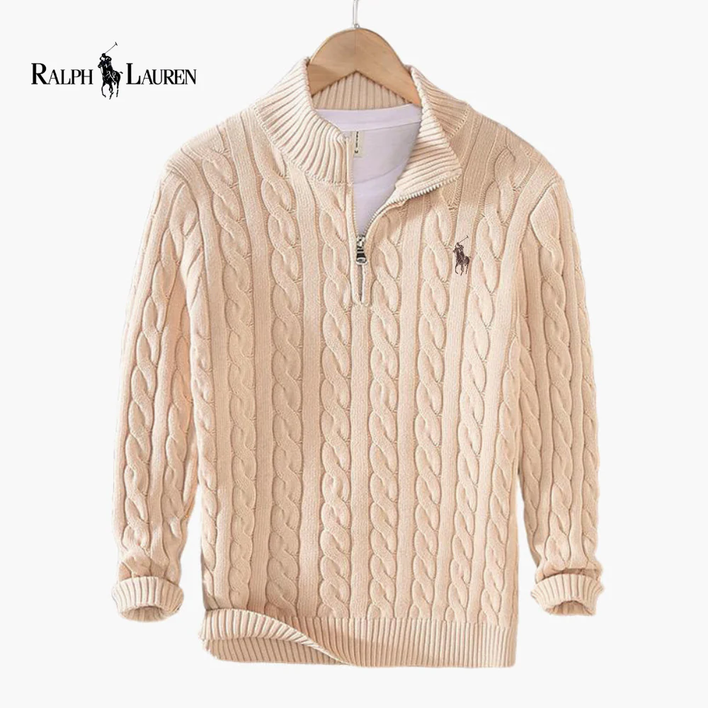 RL - Pull avec demi-zip