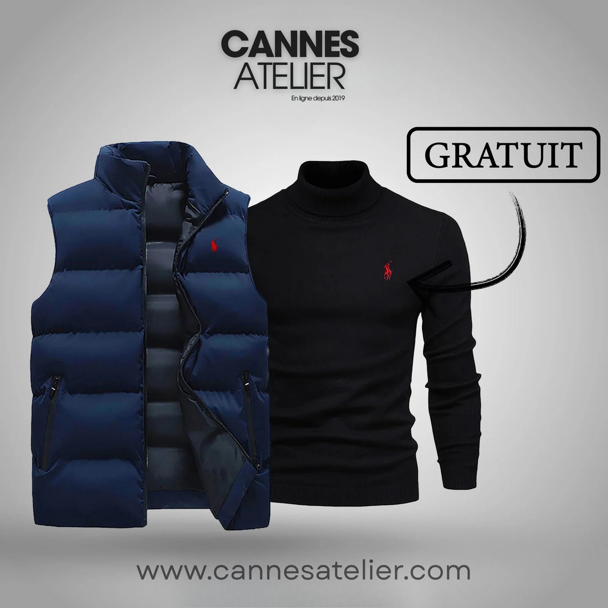 Gilet R&L + Pull Offert (DESTOCKAGE)