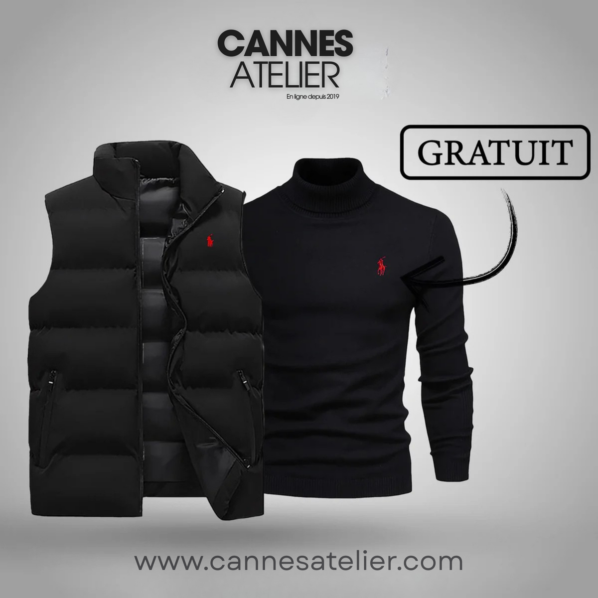 Gilet R&L + Pull Offert (DESTOCKAGE)