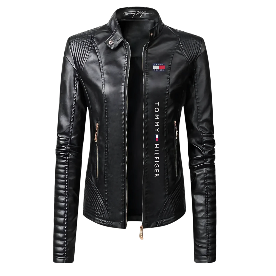TOMMY - LA VESTE EN CUIR ÉLÉGANTE