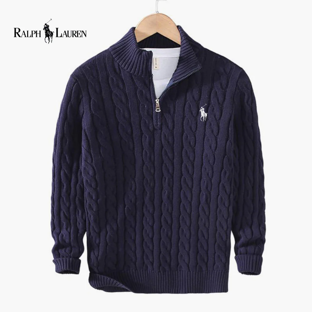 RL - Pull avec demi-zip